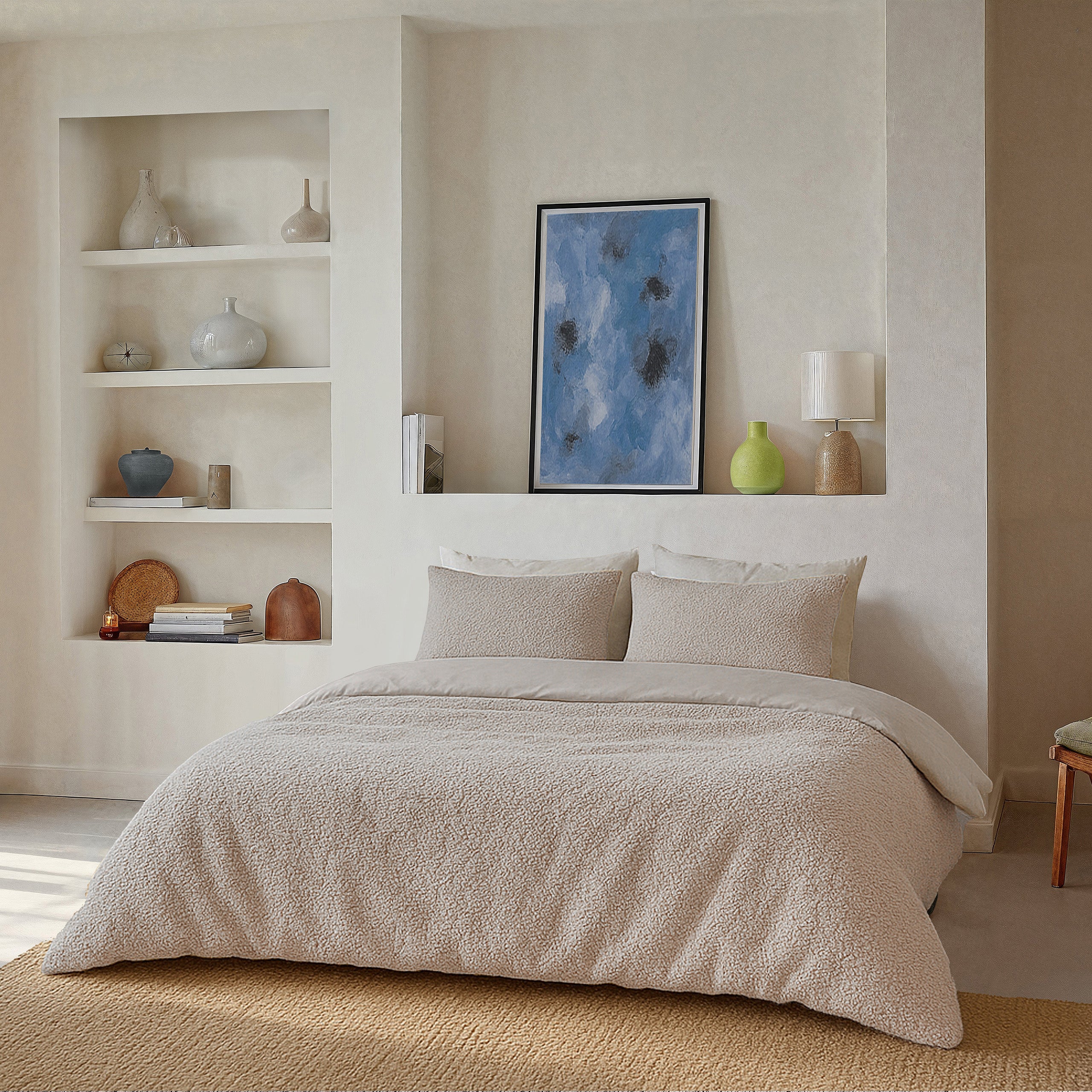 Byrklund Soft & Fluffy Dekbedovertrek 140 x 220 cm - Off-White