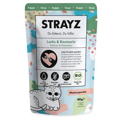 STRAYZ Organic Soup 14 x 40g
