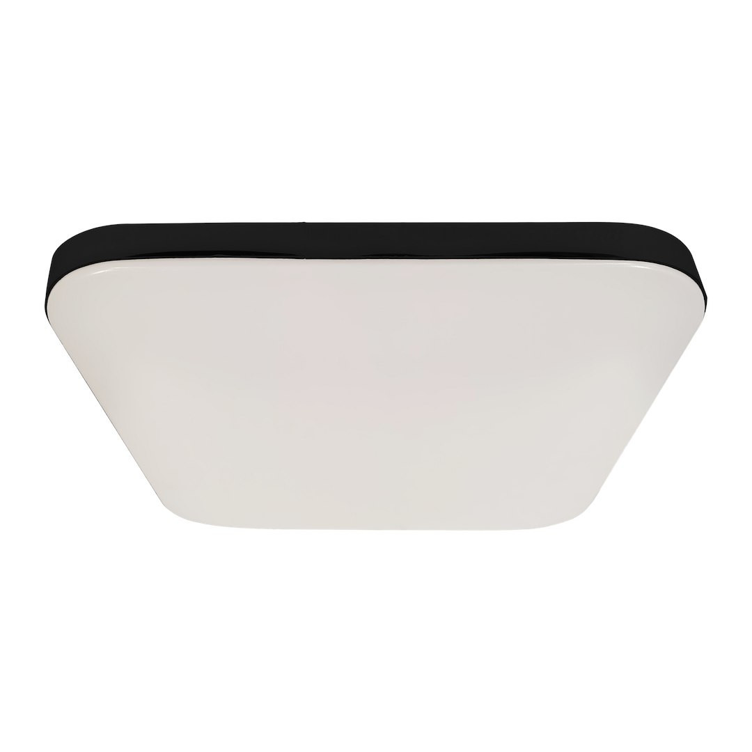 Plafon NEMOkwadratowy czarny LED 1x11W 26cm 1100lm IP20 Milagro