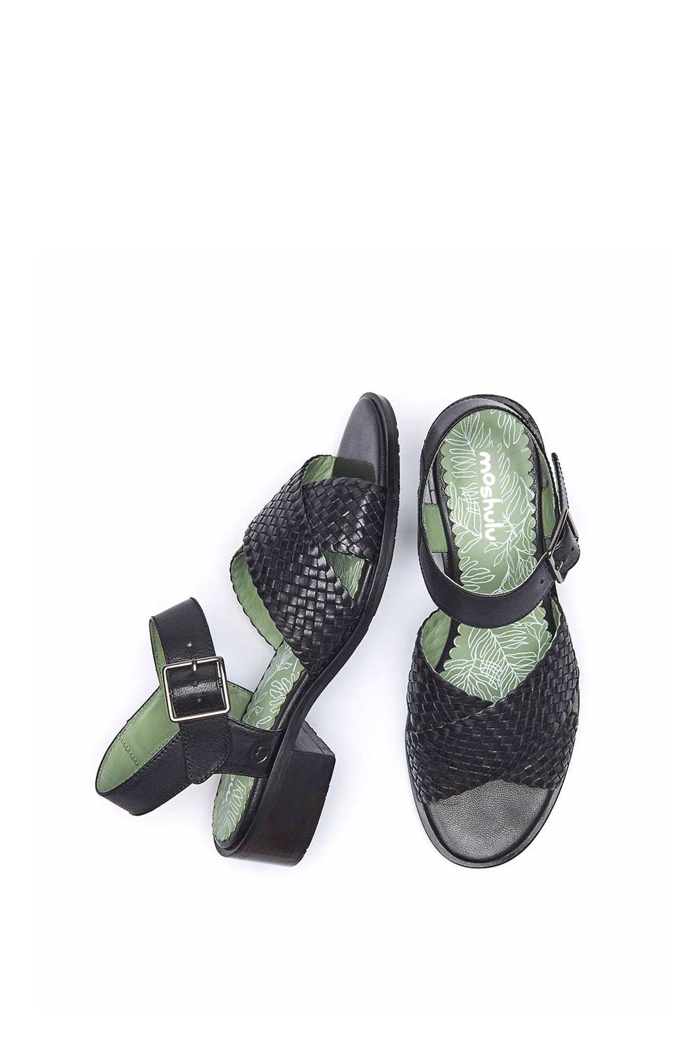 Moshulu Sapporo' Heeled Leather Sandals