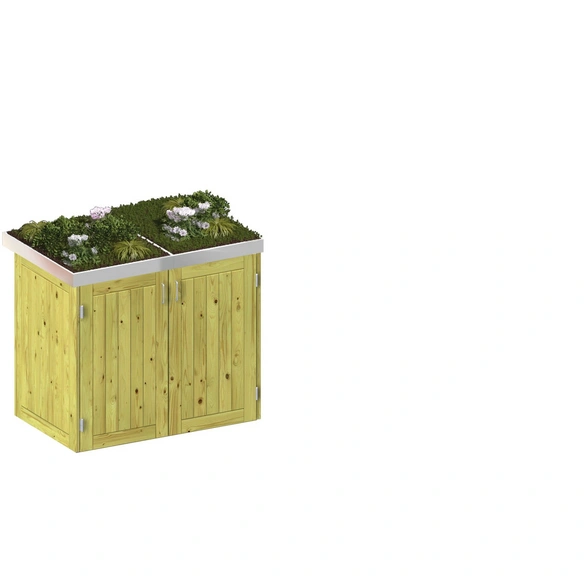 Mülltonnenbox »BINTO«, 149 x 129 x 90 cm (BxHxT), 1.729,89 Liter
