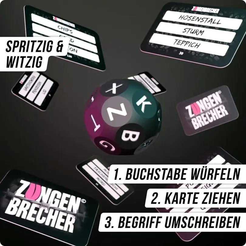 Kartenspiel Raus mit der Sprache