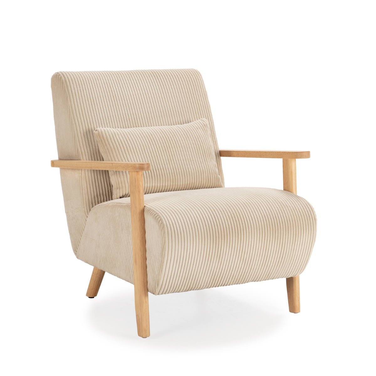 Calicosy - BONNIE Fauteuil - Grijs - 83x70x84 cm