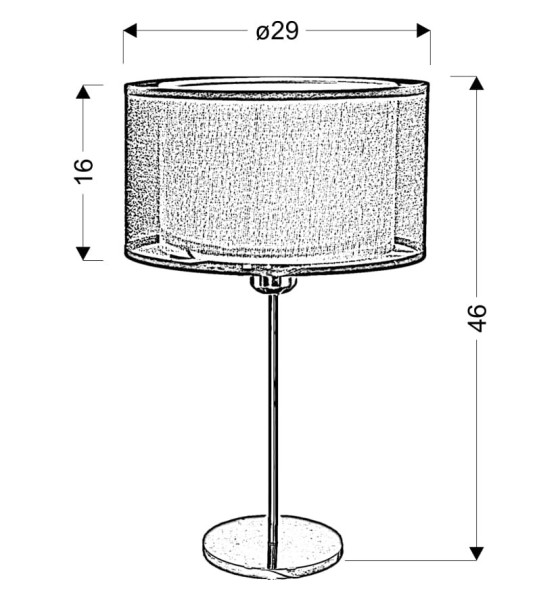 Lampa 3x40w SOLO e14chrom