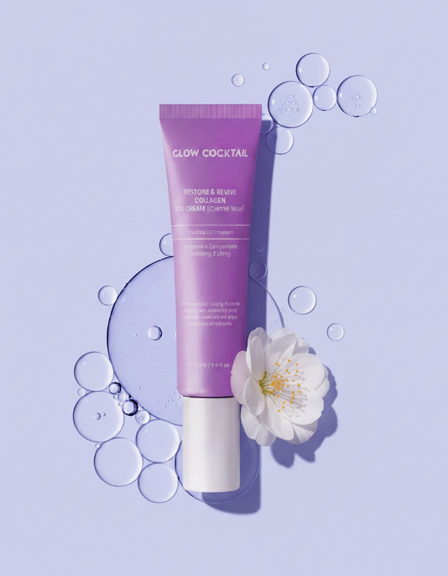 GlowCocktail London Glow Cocktail Restore & Revive Collagen Eye Cream 15ml