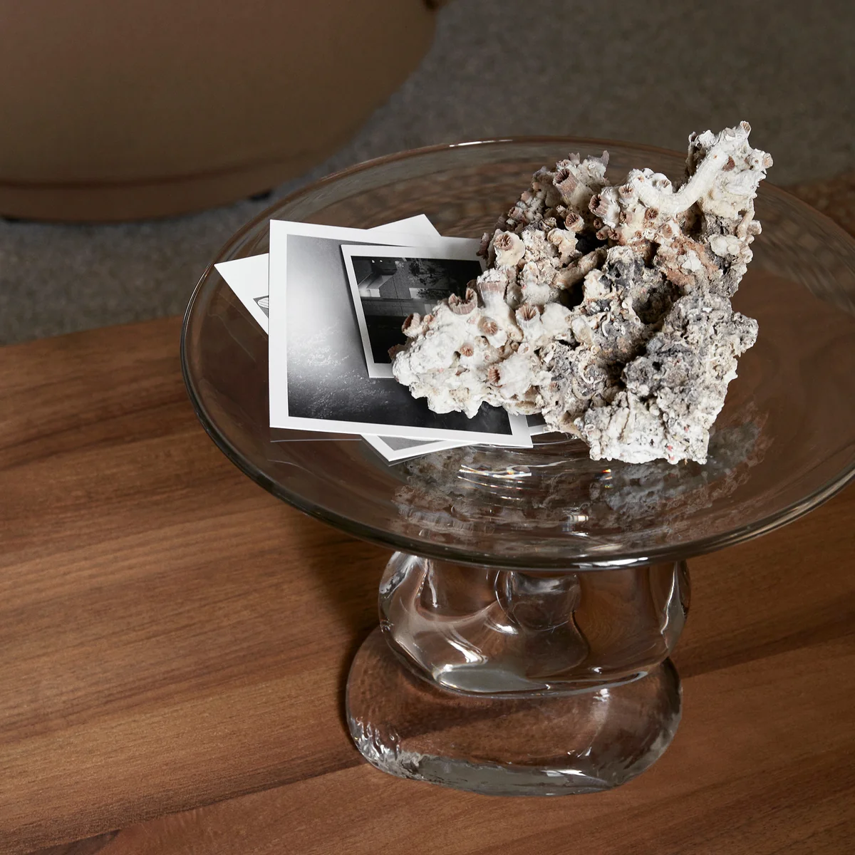 Ferm Living - Damo Glas Centerpiece, transparent