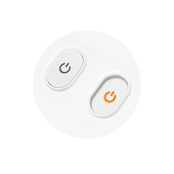Multiprise SELDUR G6FA32B, 6 prises type E   interrupteur à voyant, Blanc, câble 3m