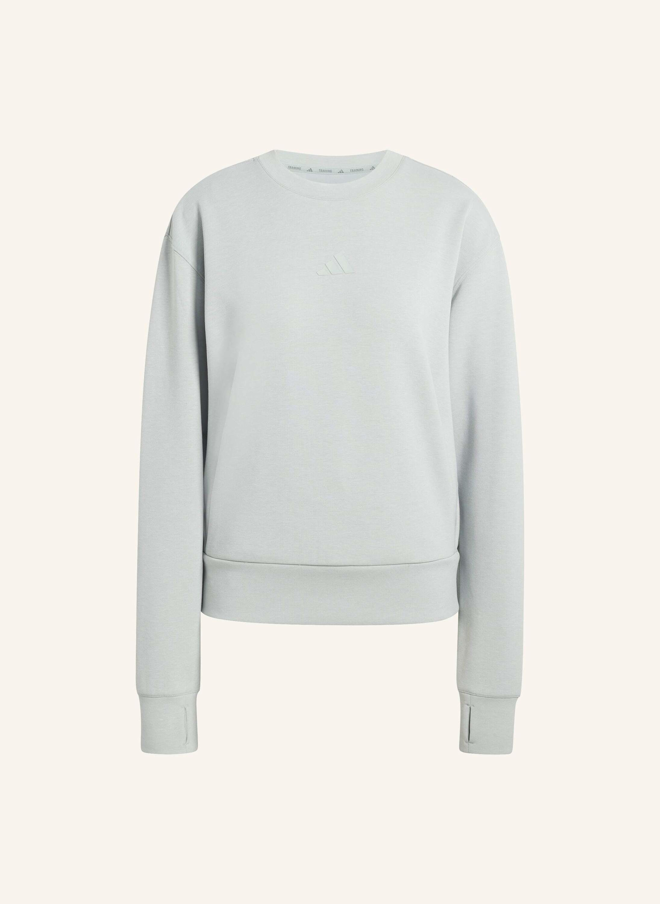 adidas DESIGNED-FOR-TRAINING ENTWORFENES WARM-UP SWEATSHIRT MIT RUNDHALSAUSSCHNITT