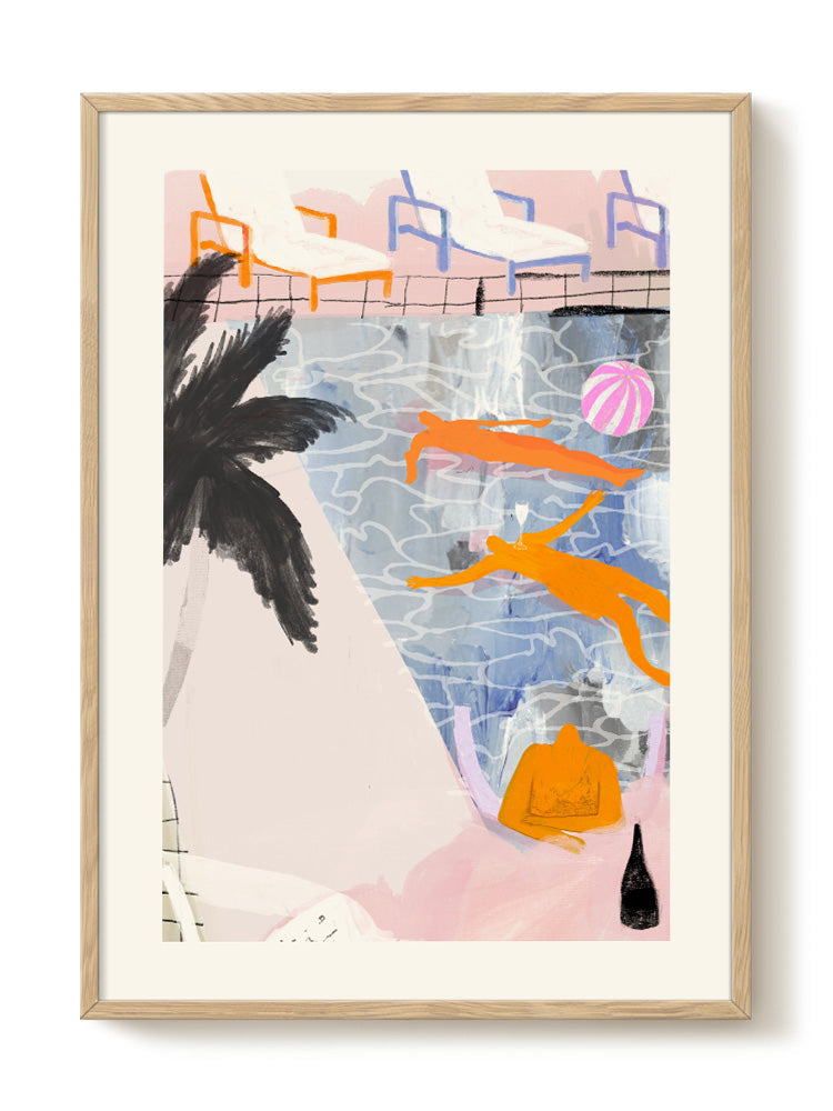 Wünsch & Stömer - High noon - PSTR studio Kunst Poster