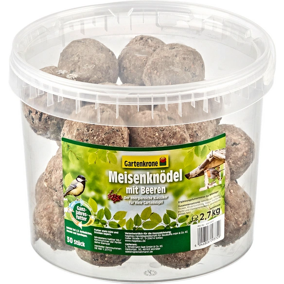 Wildvogelfutter »Beerenknödel«, 2,7 kg