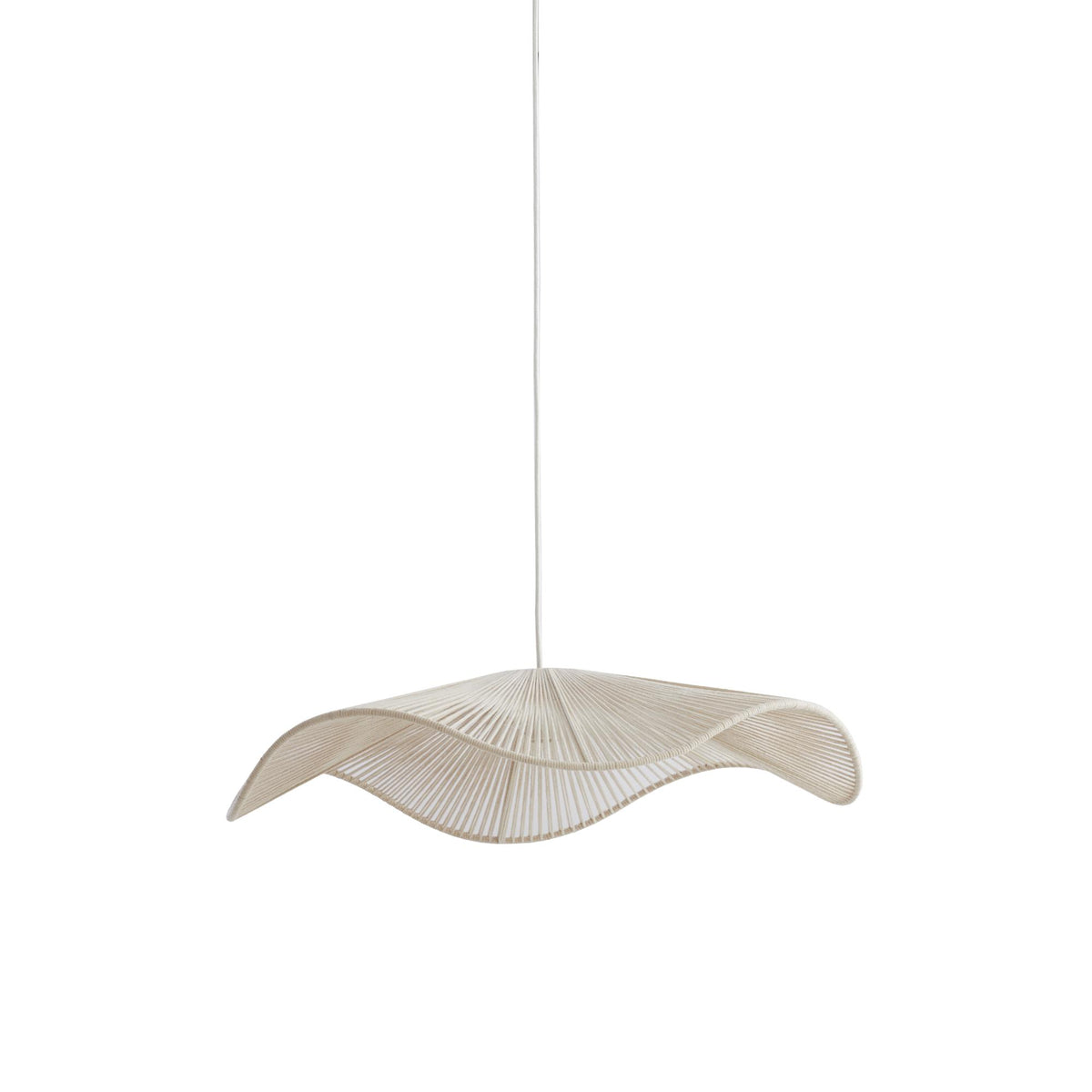 Light & Living hanglamp Rafa - wit - Ø70cm