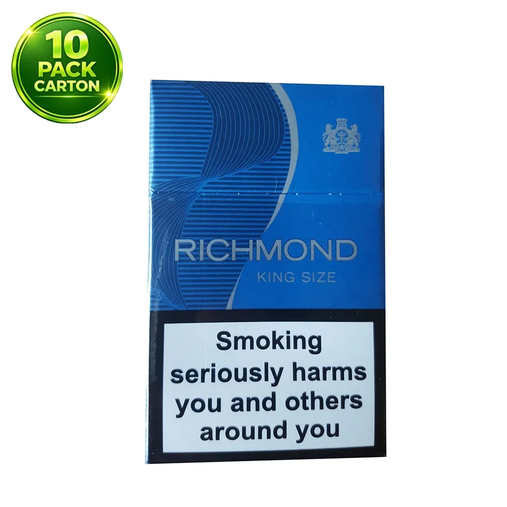 RichMond Blue 20s Cigarettes x 10 Packs /1 Carton