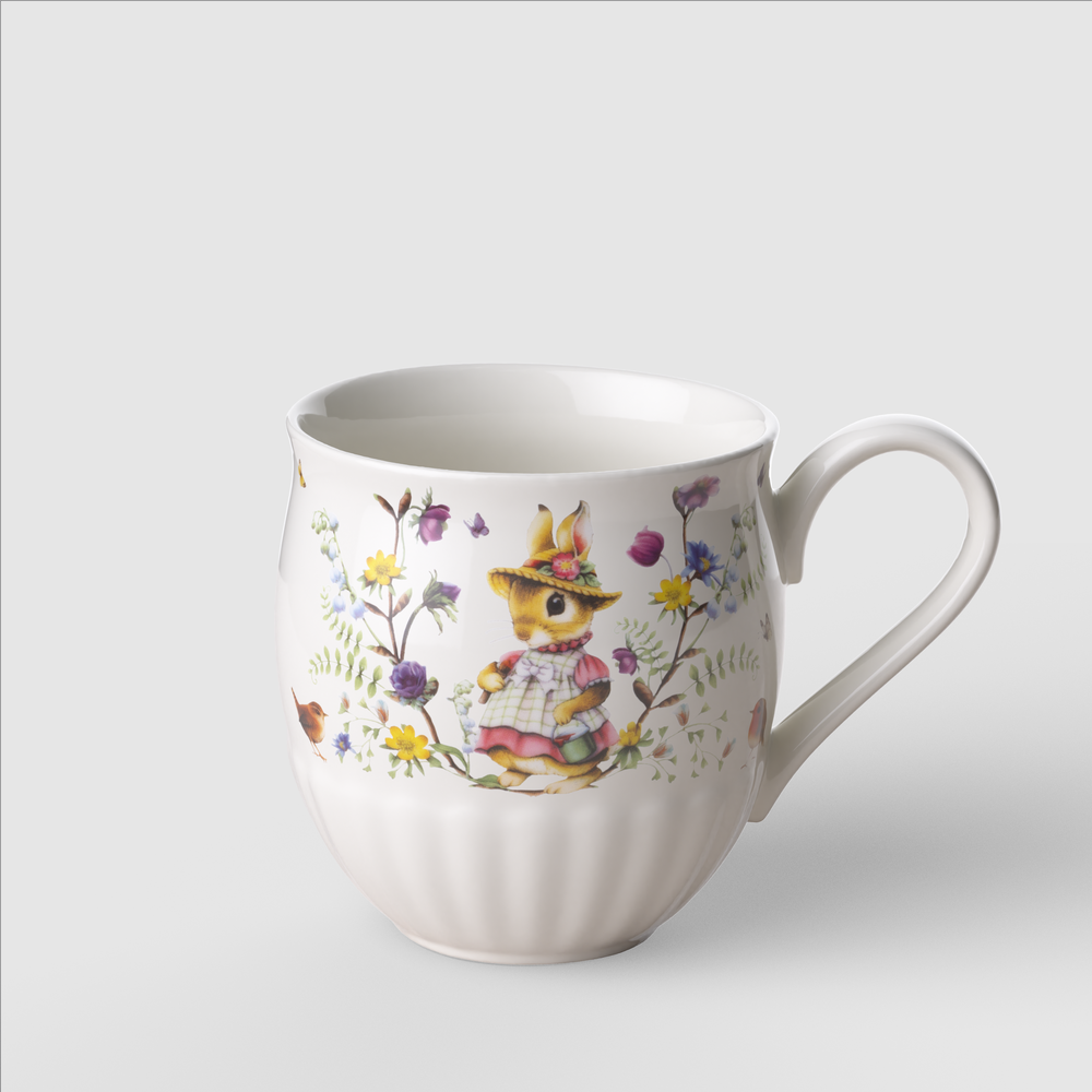 Spring Fantasy Mug - Green, 14.9 oz, Premium Porcelain
