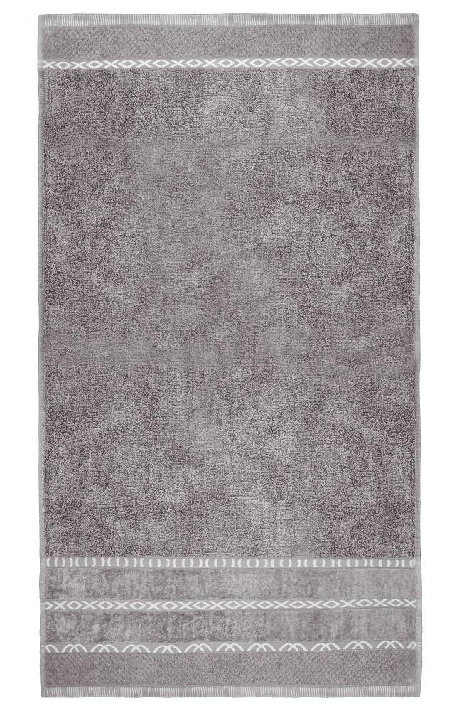 Ręcznik Gino 30x50 popielaty 550g/m2 frotte