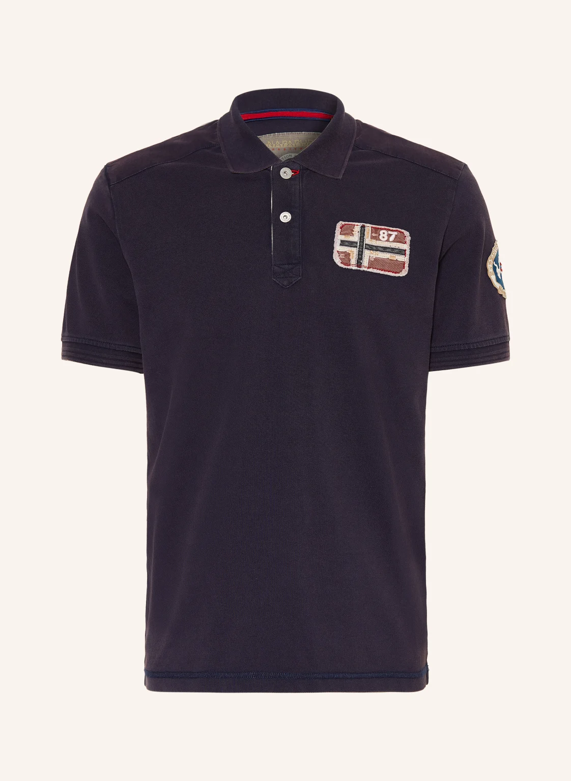 NAPAPIJRI Piqué-Poloshirt E-ARCHIVE