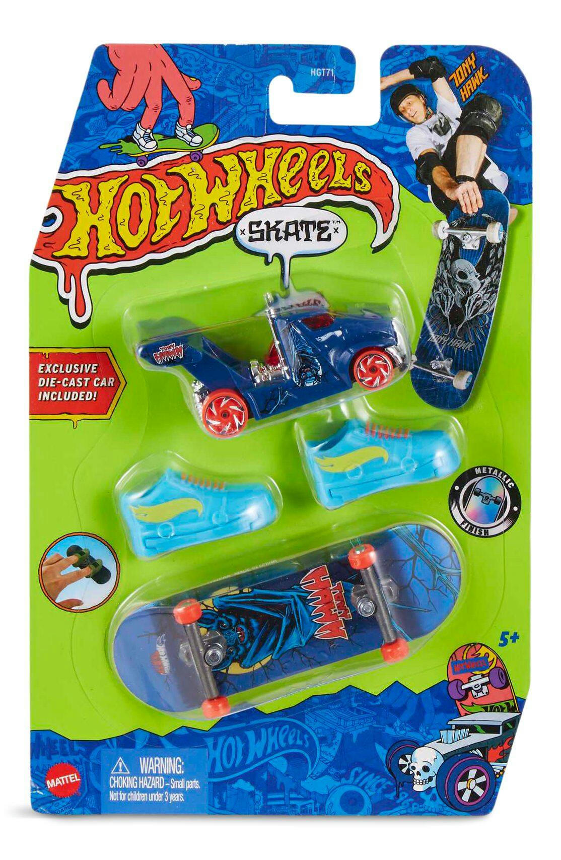 Hot Wheels® Collector Series Skate Fingerboard with Shoes and Car, Assorted Styles, Ages 5+