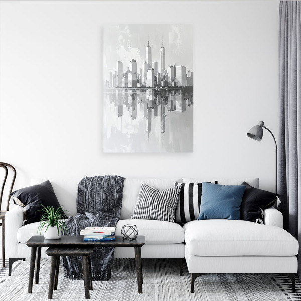 Obraz do salonu sypialni biura, Nowy Jork Wieżowce Miasto 20x30