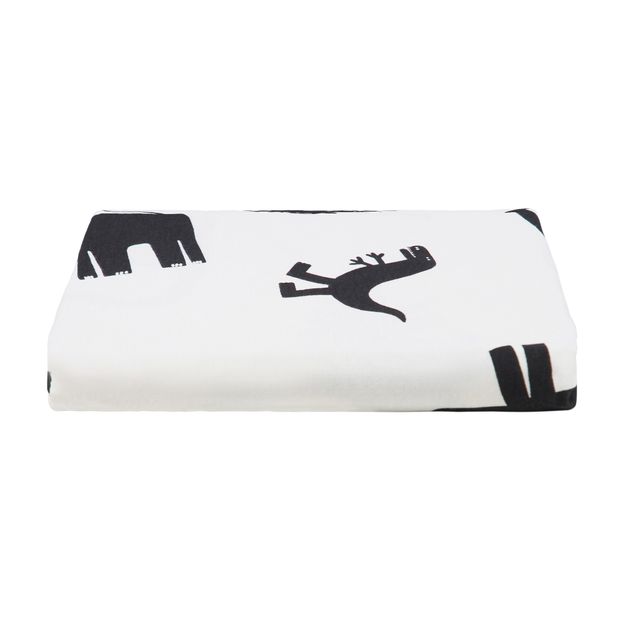 LENÇOL COM ELÁSTICO INFANTIL 78 CM X 1,62 M X 18 CM BENTOSSAURO DINOS