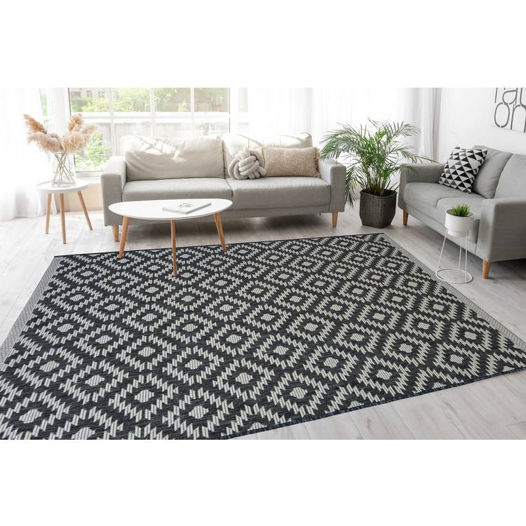 Genesis Grey Indoor Outdoor Rug - 160X230