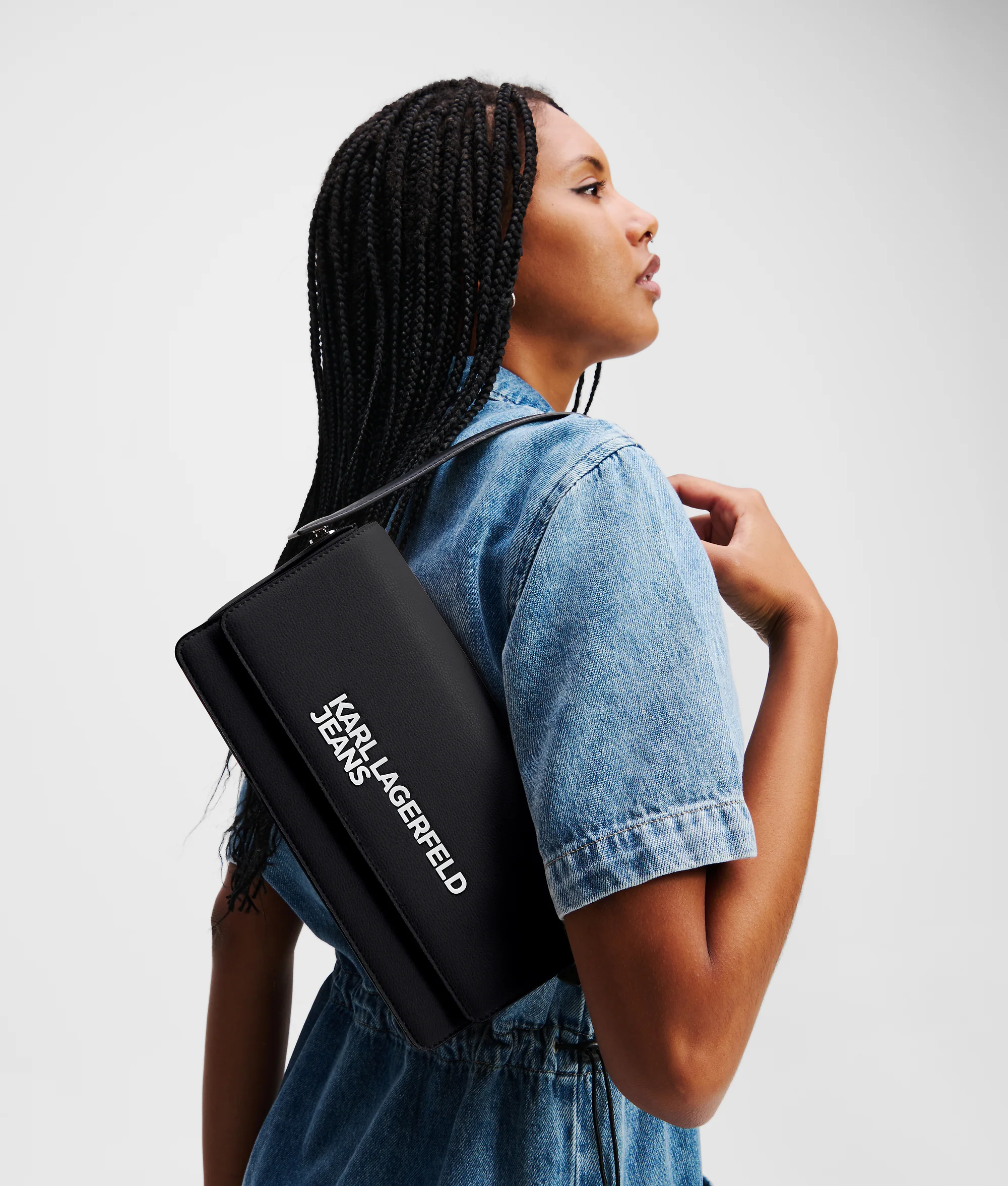 Sac bandoulière avec logo
