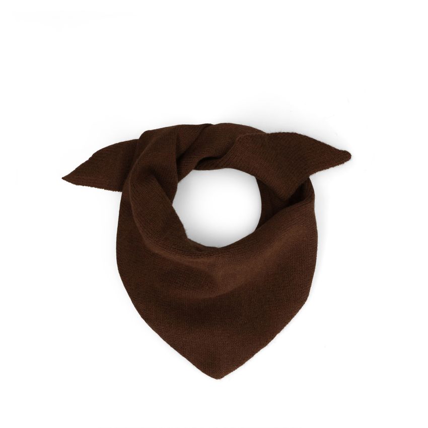 Manfield Bruin triangel sjaaltje