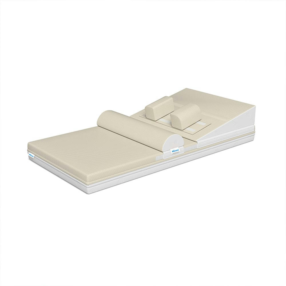 MINEA - Kit complet  Bébé  Matelas Mousse HD + Accessoires