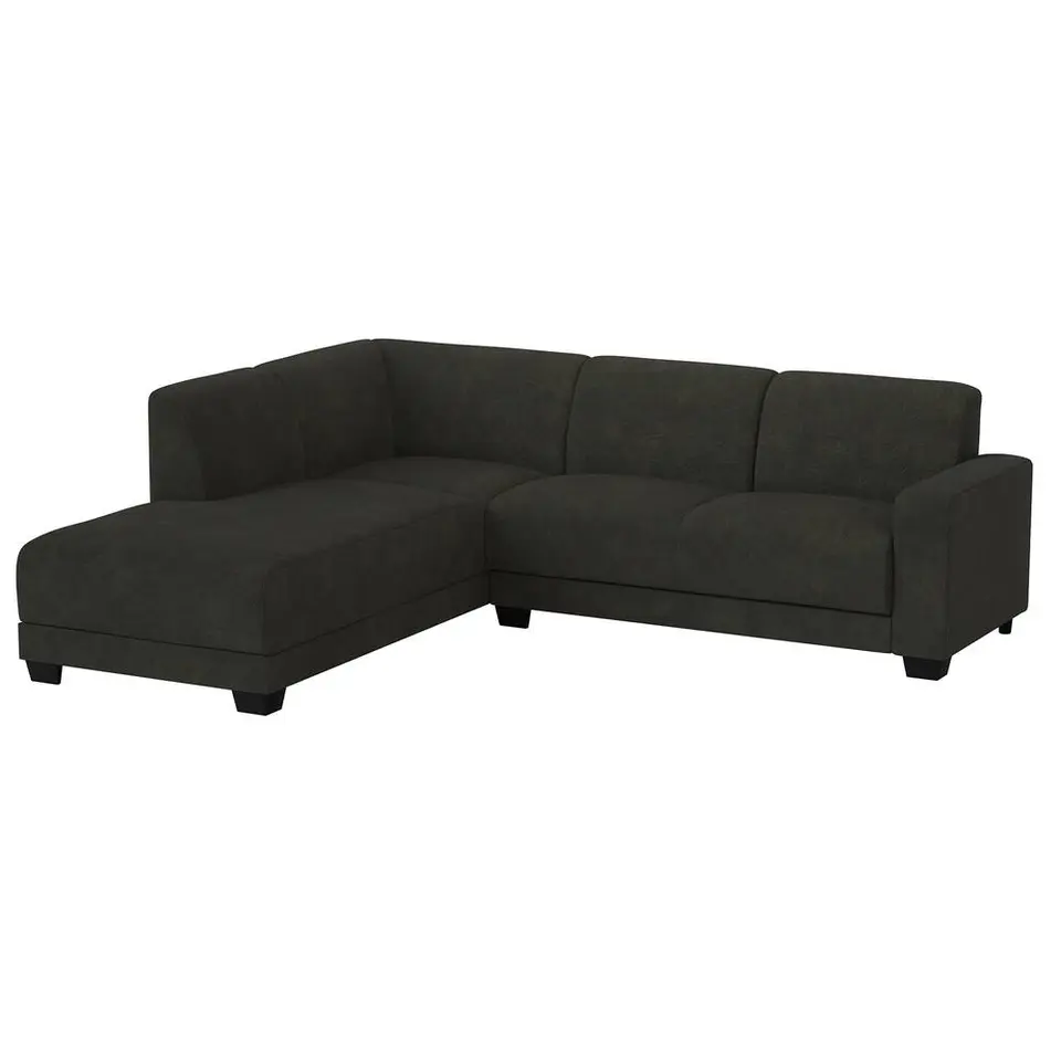 Hoekbank Aberdeen links - Preston - antraciet