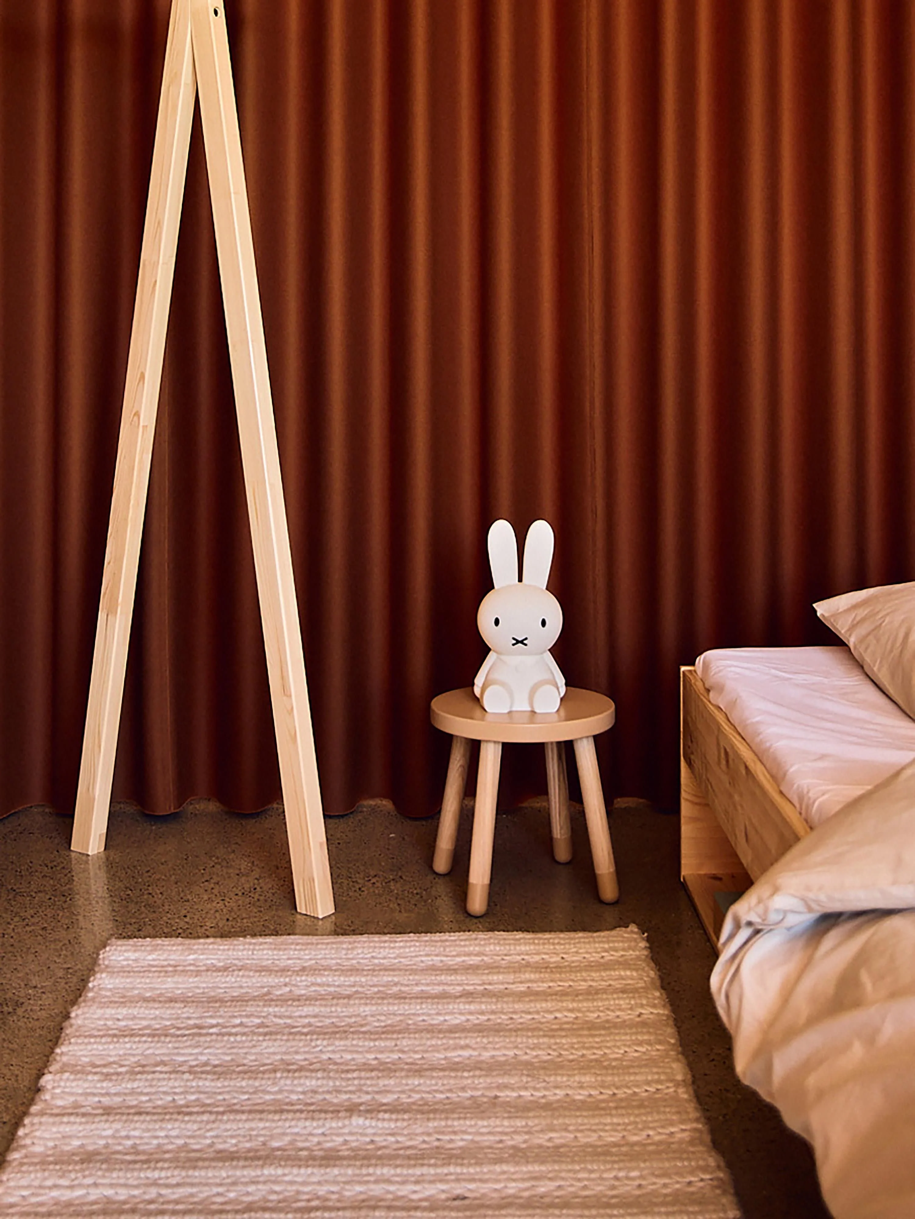 Holz-Kinderhocker Dots