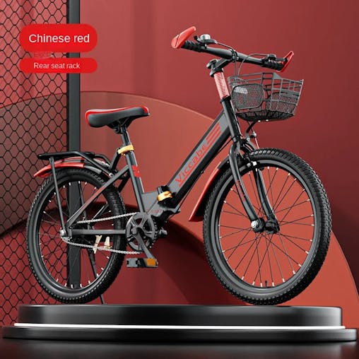 NNEOBA Teens' Aluminum Folding Bike with Variable Speed