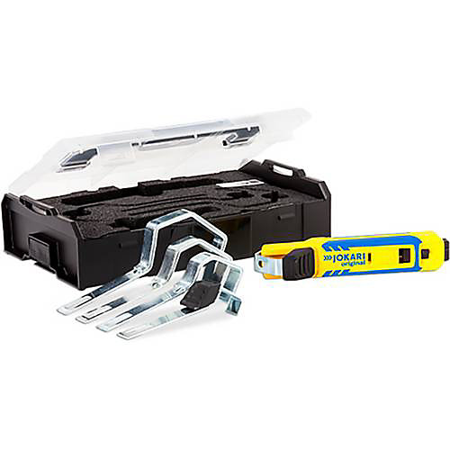 71000 Jokari Orginial - Coffret Dégaineur Jokari System 4-70 Avec Toutes Les Anses Pour Câble diamètre4 à 70mm