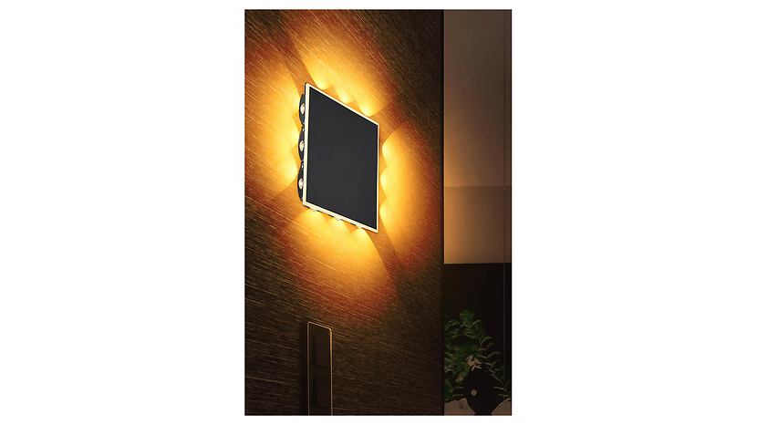 KinkietSaidy LED metalowy czarny
