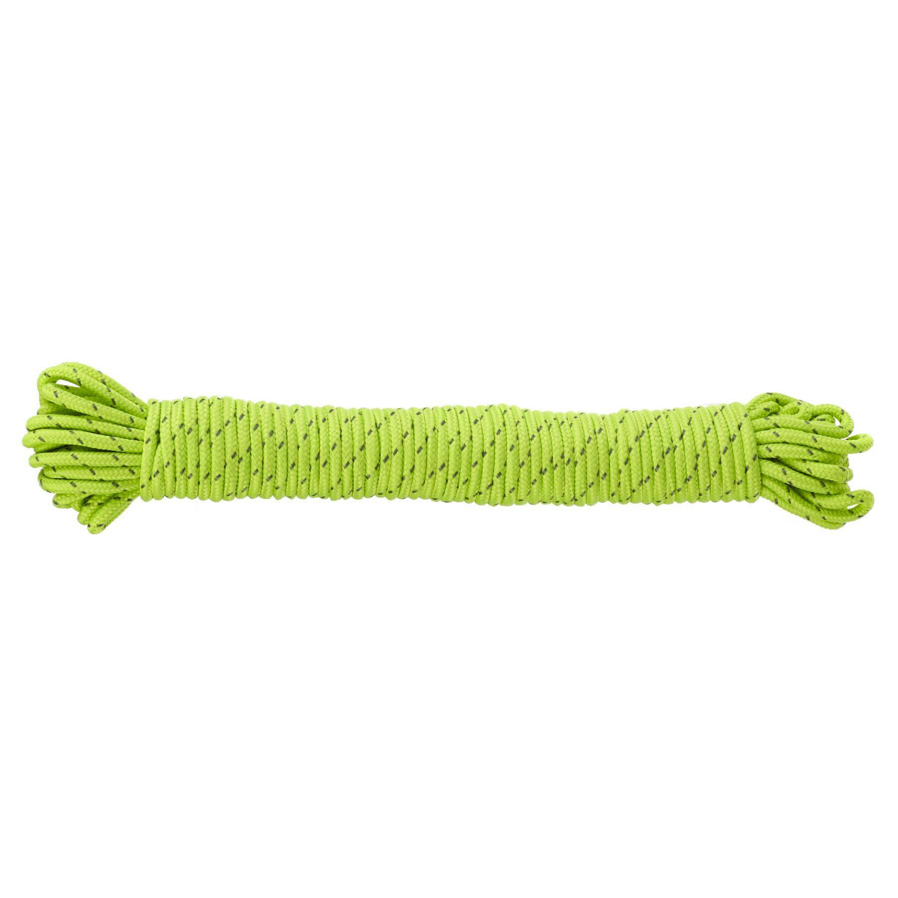 Outbound Reflective High-Visibility Utility Paracord Rope w/ Winder For Camping & Outdoors, 15m