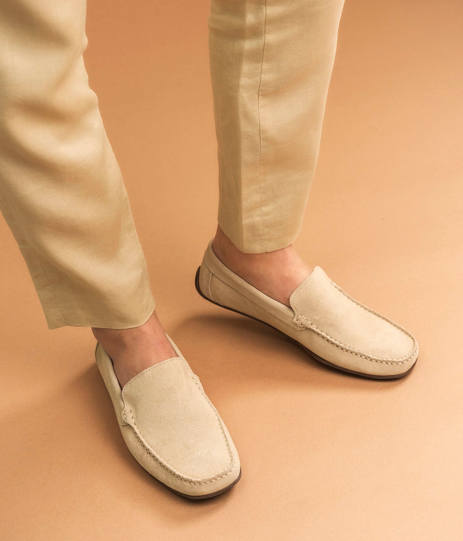 Mocassin Solal écru