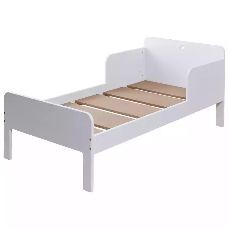 Great Little Trading Company Star Bright Toddler Bed - White