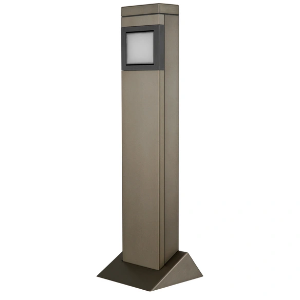 Gartenleuchte, HxT: 16,6 x 16,5 cm, 6500 K