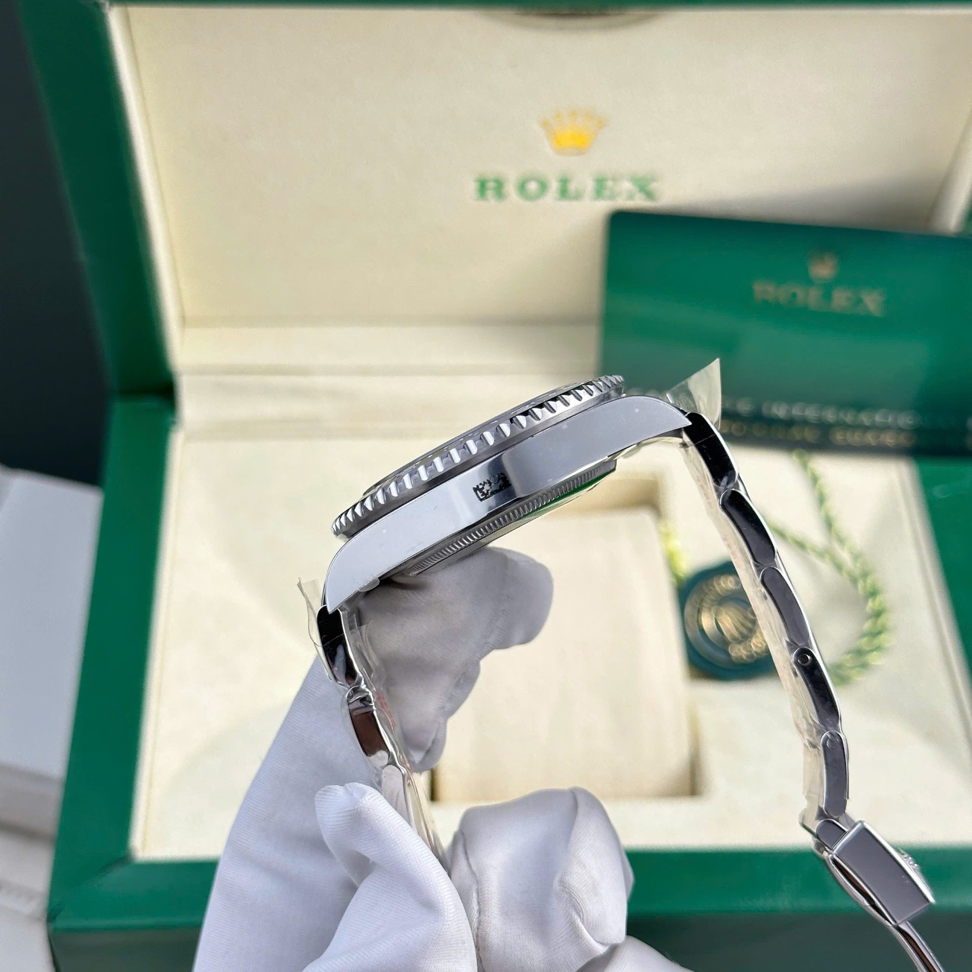 Rolex GMT-Master II 126720VTNR Sprite 904L Steel Black Dial 40mm Oyster Super Clone