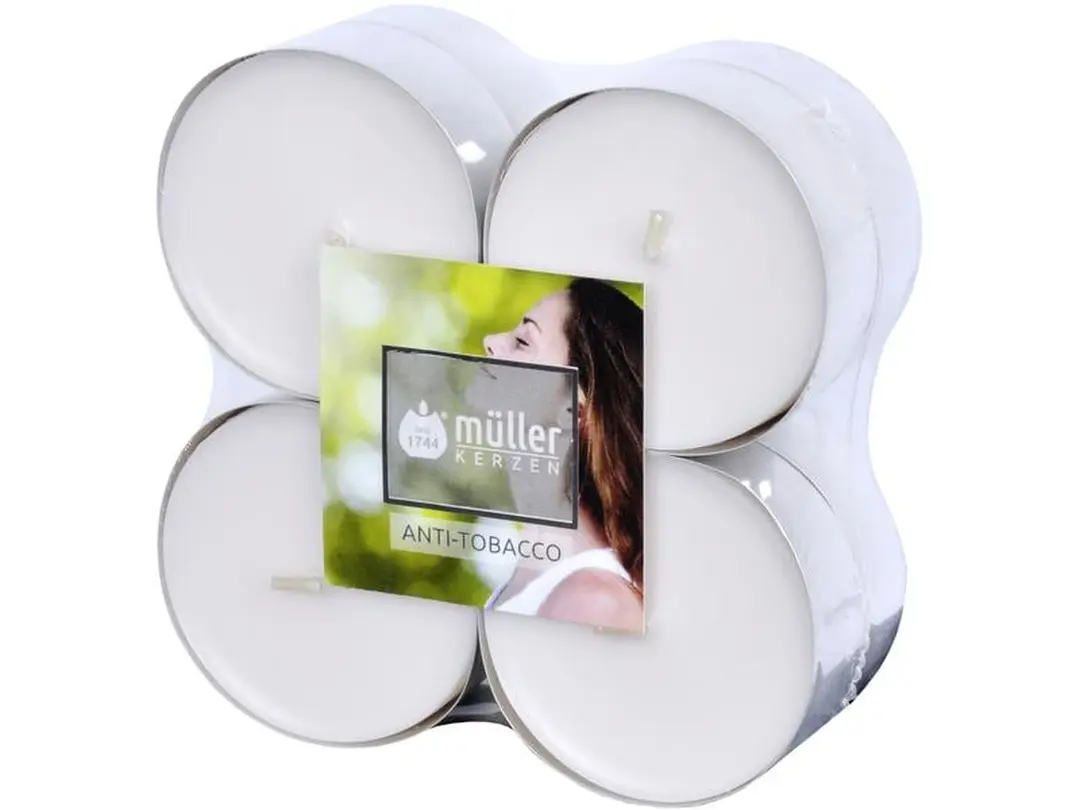 Teelicht 8er-Set Anti Tobacco