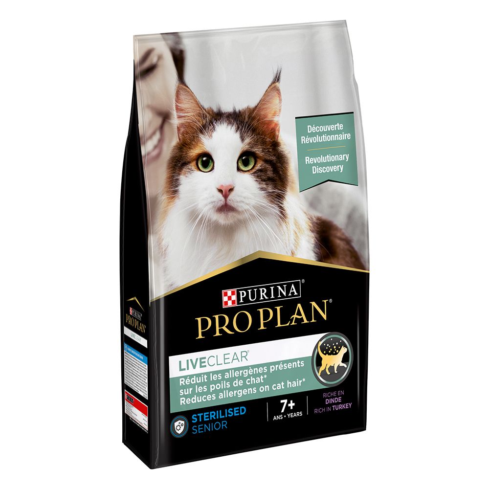 PURINA PRO PLAN LiveClear Sterilised Senior 7+ - Turkey