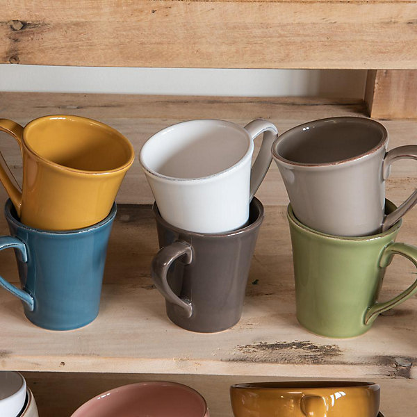 Mug Toscane 40 cl safran (lot de 2)