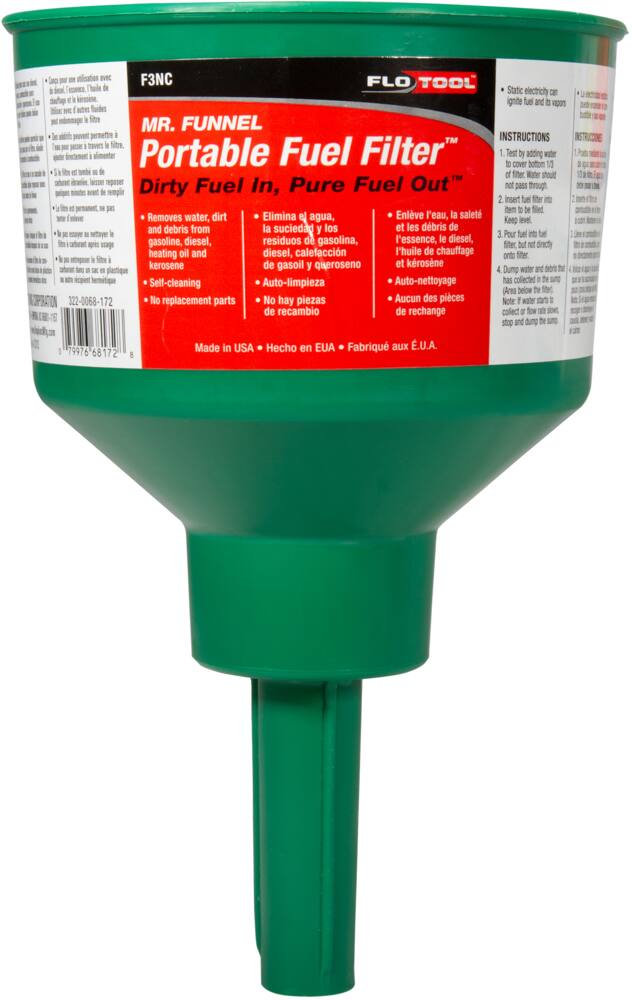 Flo Tool Portable Fuel Filter, F3NC