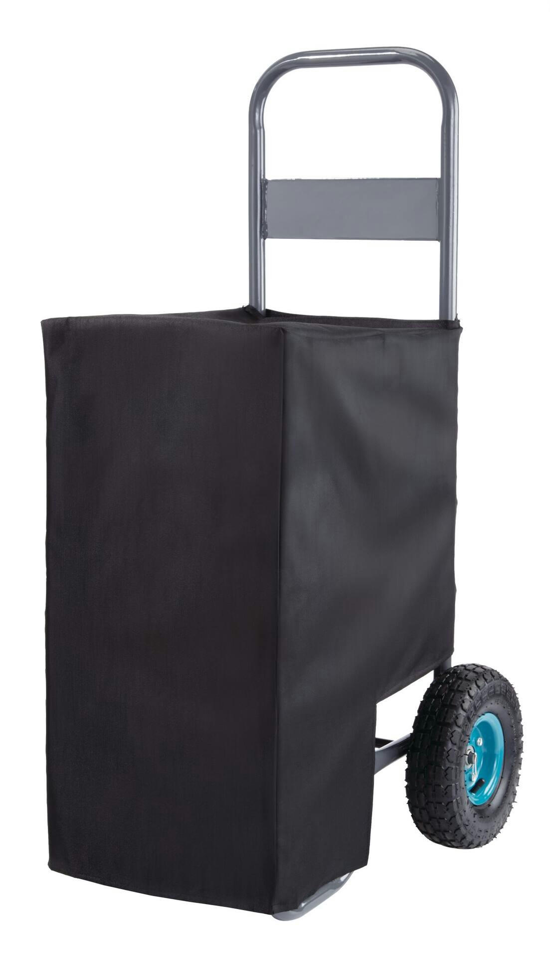 Yardworks Portable Steel Construction Firewood/Log Caddy, 176 lb, includes Cover