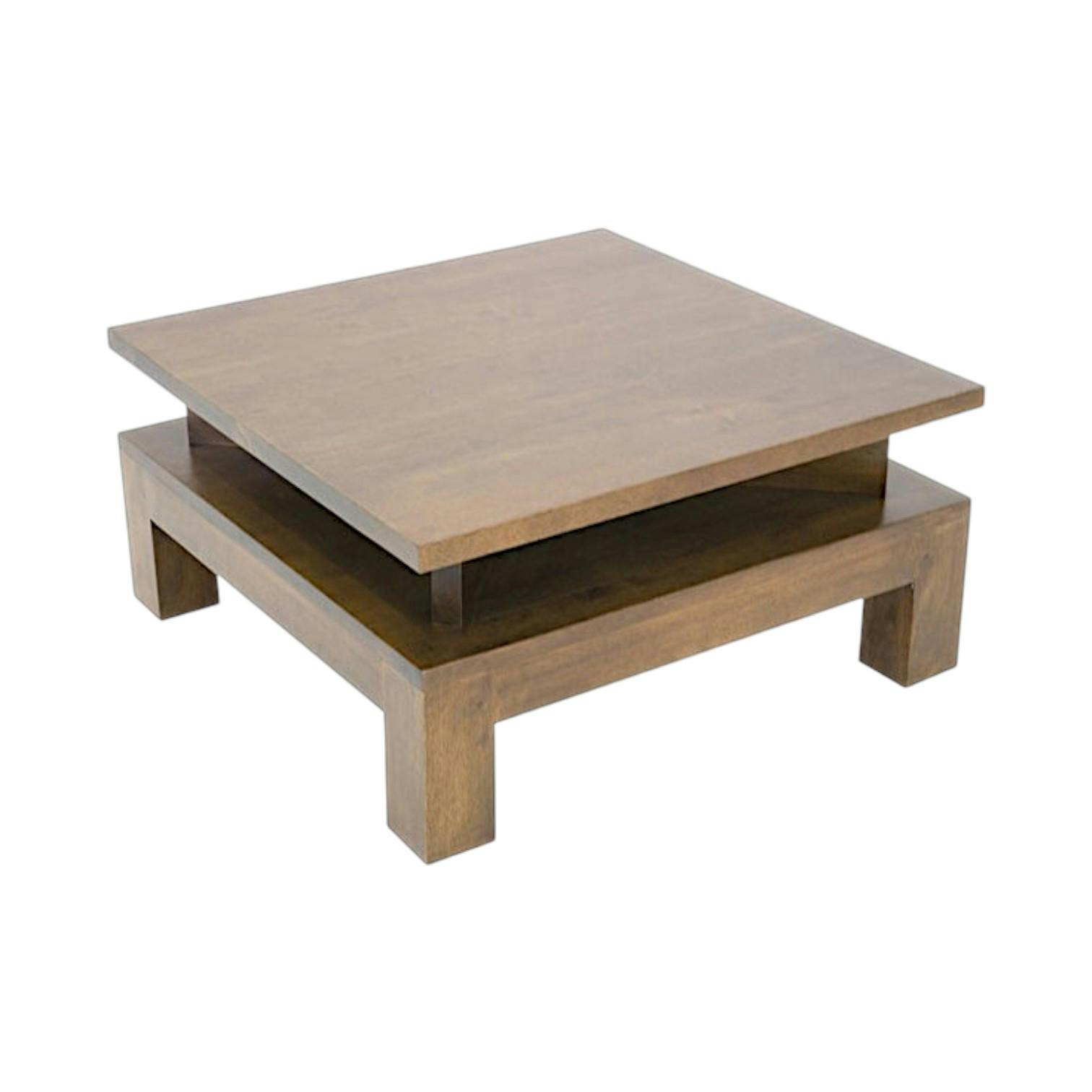 Table basse hévéa 70cm HELENA