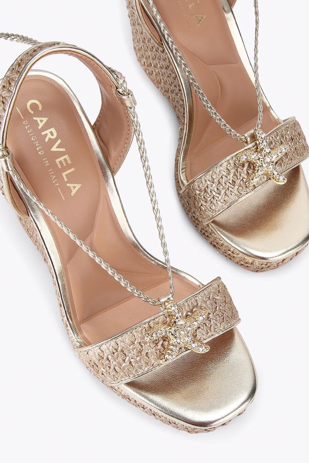 Carvela Marina High Wedge' Sandals