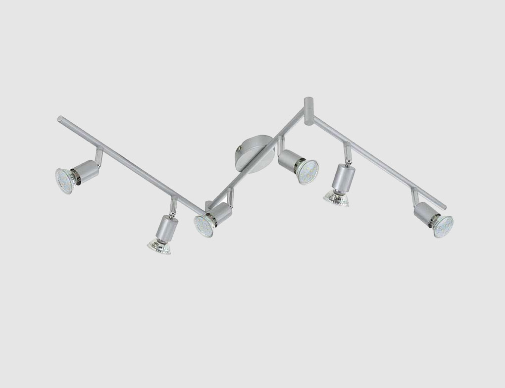 Spotbalken LED 6er