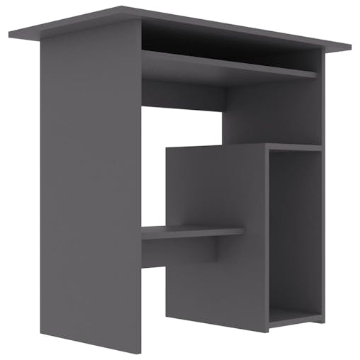 NNEVL Desk Grey 80x45x74 cm Chipboard