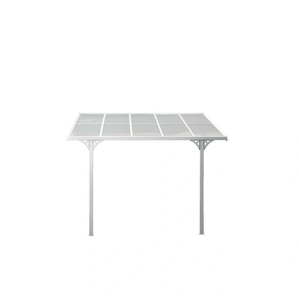 Terrassendach »Bruce«, BxHxT: 313 x 270 x 300 cm, Aluminium, weiß