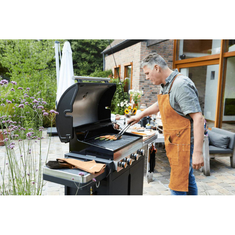 Tablier en cuir souple BARBECOOK