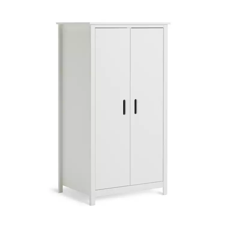 Habitat Kids Ronnie Short 2 Door Wardrobe - White
