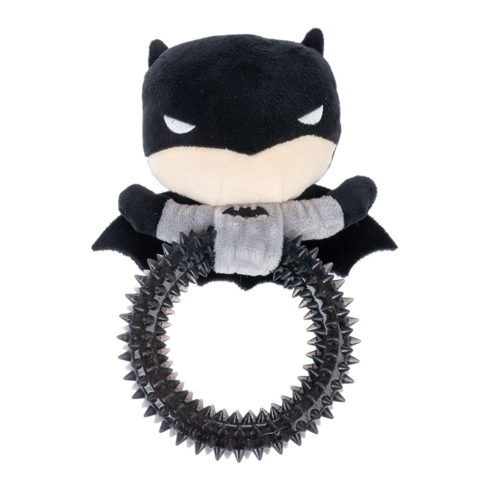 Batman with Ring Dog Toy