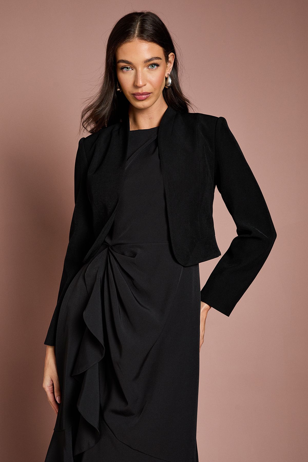 Coast Bow Back Long Sleeve Jacket